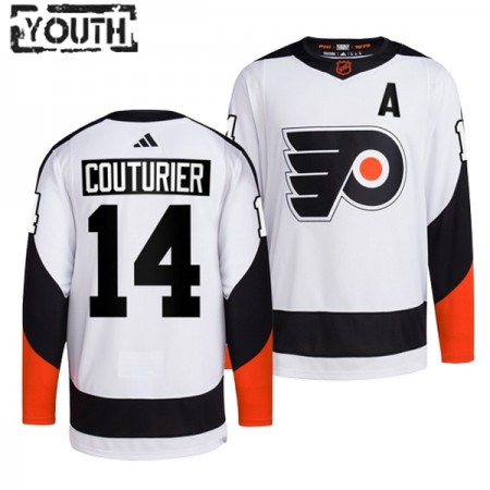 Philadelphia Flyers tröja Sean Couturier 14 Adidas 2022-23 Vit Reverse Retro 2.0 Authentic - NHL Tröjor Barn Philadelphia Flyers tröja Sean Couturier 14 Adidas 2022-23 Vit Reverse Retro 2.0 Authentic - NHL Tröjor Barn